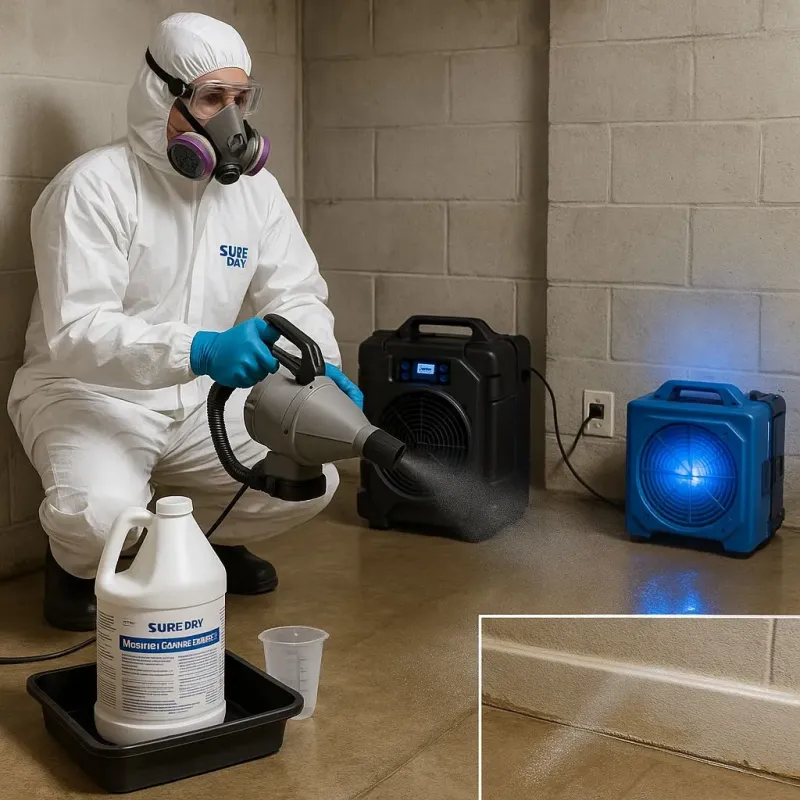 Sanitization and Odor Removal process in Athens, MI