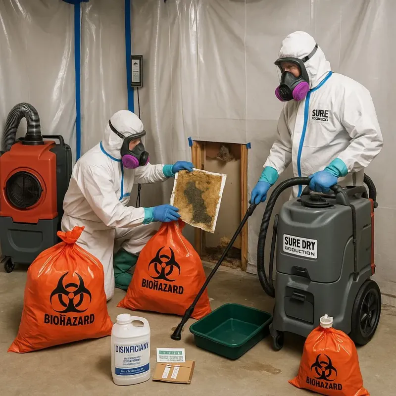 Contaminated Water Handling Protocols process in Athens, MI